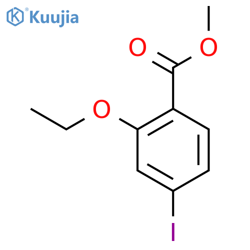 Methyl 2-ethoxy-4-iodobenzoate structure