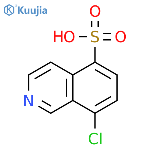 8-Chloro-5-isoquinolinesulfonic Acid structure