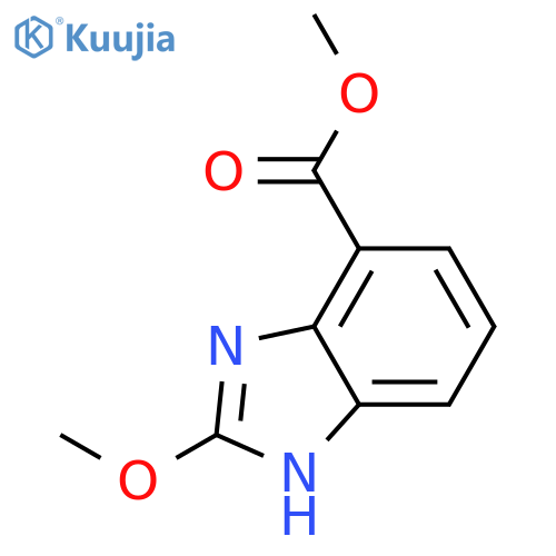 2-Methoxy-1H-benzimidazole-4-carboxylic Acid Methyl Ester structure