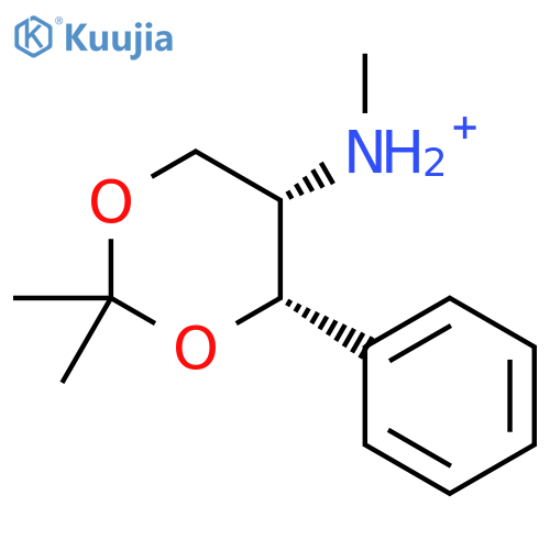 1,3-Dioxan-5-amine,N,2,2-trimethyl-4-phenyl-, (4S,5S)- structure