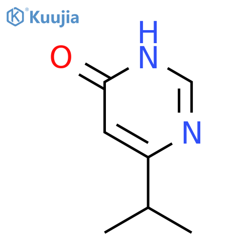 6-(propan-2-yl)pyrimidin-4-ol structure