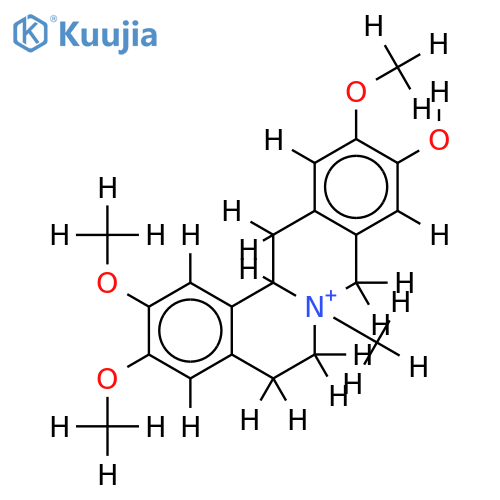 (7S,14S)-(-)-7-methyl-10-O-demethylxylopinine trifluoroacetate structure