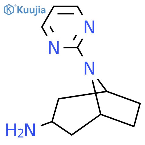 8-pyrimidin-2-yl-8-azabicyclo[3.2.1]octan-3-amine structure