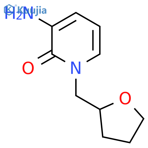 3-Amino-1-(oxolan-2-yl)methyl-1,2-dihydropyridin-2-one structure