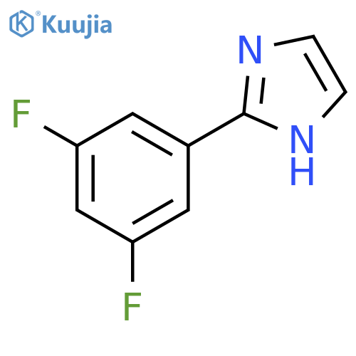 2-(3,5-Difluorophenyl)-1h-imidazole structure