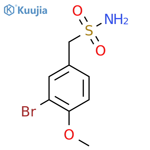 (3-Bromo-4-methoxyphenyl)methanesulfonamide structure