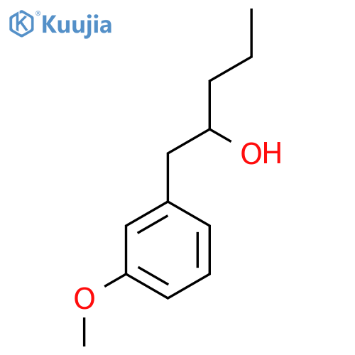 1-(3-Methoxyphenyl)-2-pentanol structure