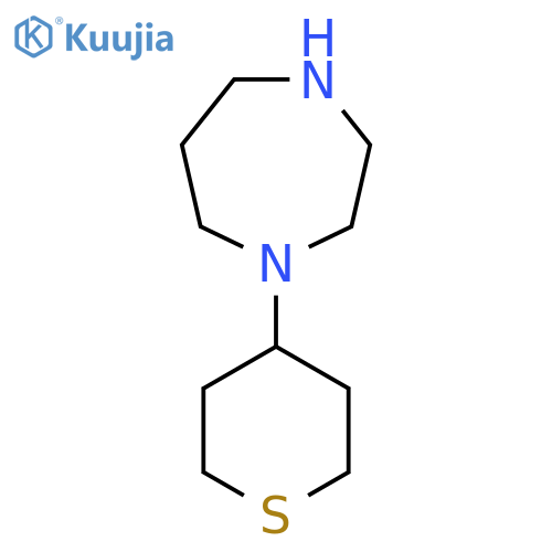 1-(Thian-4-yl)-1,4-diazepane structure