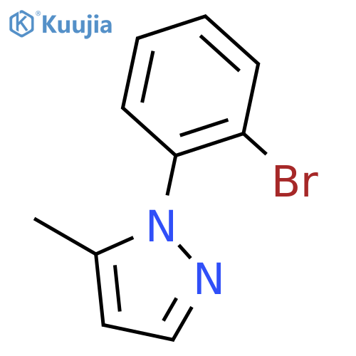 1-(2-Bromophenyl)-5-methyl-1H-pyrazole structure