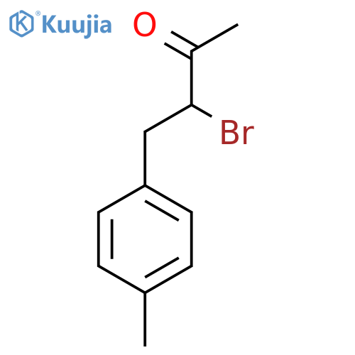 3-Bromo-4-(4-methylphenyl)butan-2-one structure