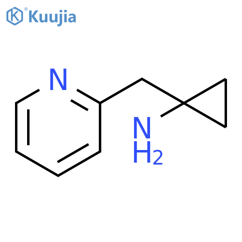 1-(pyridin-2-yl)methylcyclopropan-1-amine structure