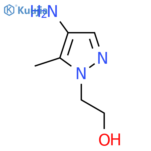 2-(4-amino-5-methyl-1H-pyrazol-1-yl)ethan-1-ol structure