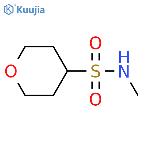 N-Methyltetrahydro-2H-pyran-4-sulfonamide structure