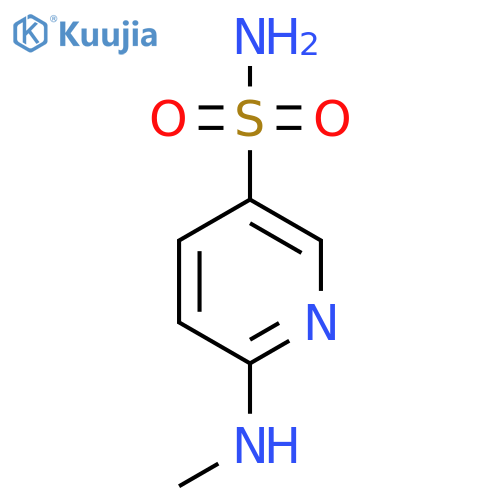 6-(Methylamino)pyridine-3-sulfonamide structure