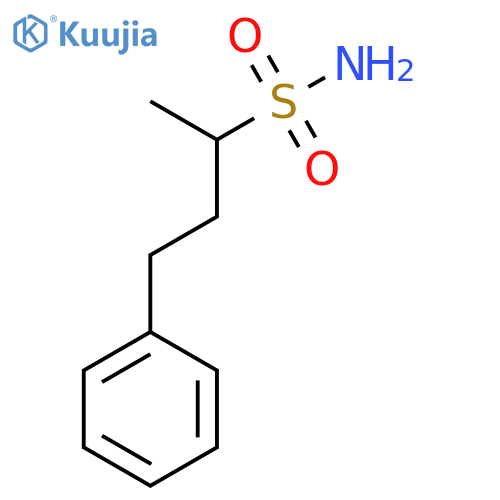 4-Phenylbutane-2-sulfonamide structure