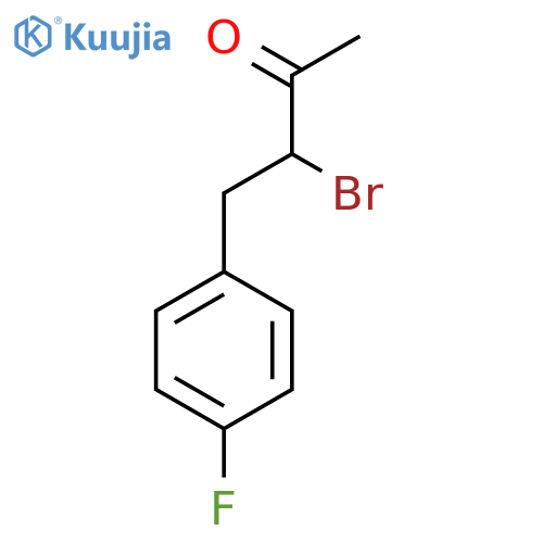2-Butanone, 3-bromo-4-(4-fluorophenyl)- structure