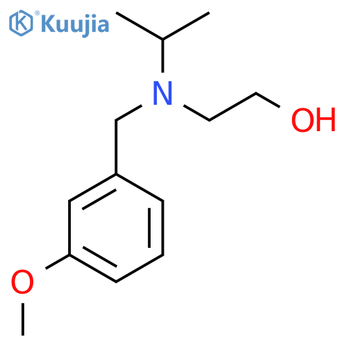 2-[Isopropyl-(3-methoxy-benzyl)-amino]-ethanol structure