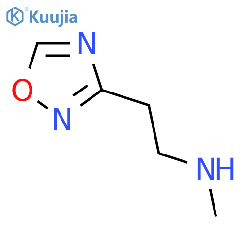 Methyl[2-(1,2,4-oxadiazol-3-yl)ethyl]amine structure