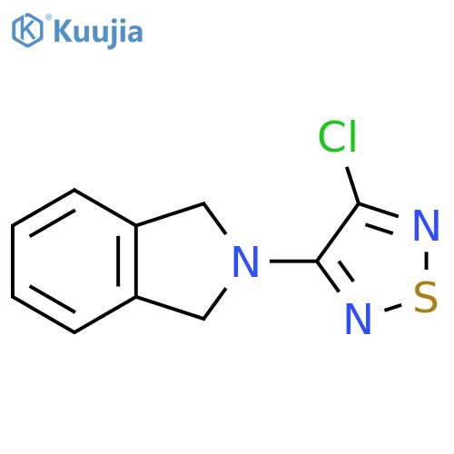3-chloro-4-(isoindolin-2-yl)-1,2,5-thiadiazole structure
