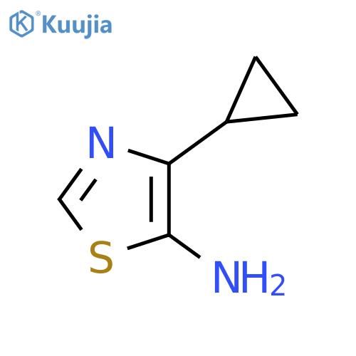 4-CYCLOPROPYL-1,3-THIAZOL-5-AMINE structure
