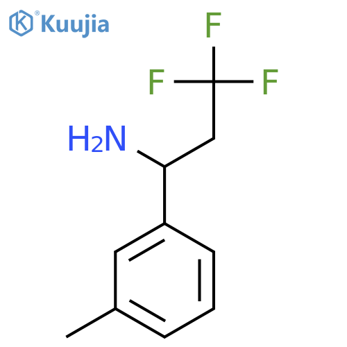 Benzenemethanamine, 3-methyl-α-(2,2,2-trifluoroethyl)- structure