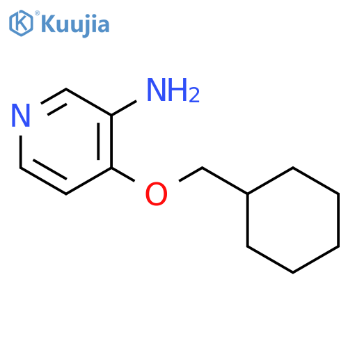 4-(Cyclohexylmethoxy)pyridin-3-amine structure