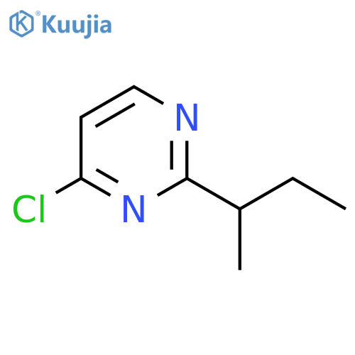 2-(BUTAN-2-YL)-4-CHLOROPYRIMIDINE structure