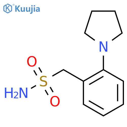 [2-(Pyrrolidin-1-yl)phenyl]methanesulfonamide structure