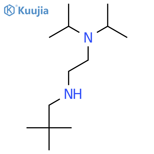{2-bis(propan-2-yl)aminoethyl}(2,2-dimethylpropyl)amine structure