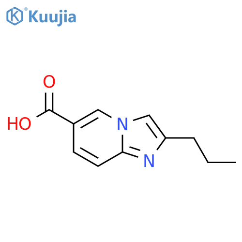 2-propylimidazo1,2-apyridine-6-carboxylic acid structure