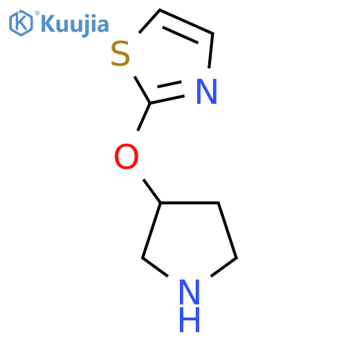2-(pyrrolidin-3-yloxy)-1,3-thiazole structure