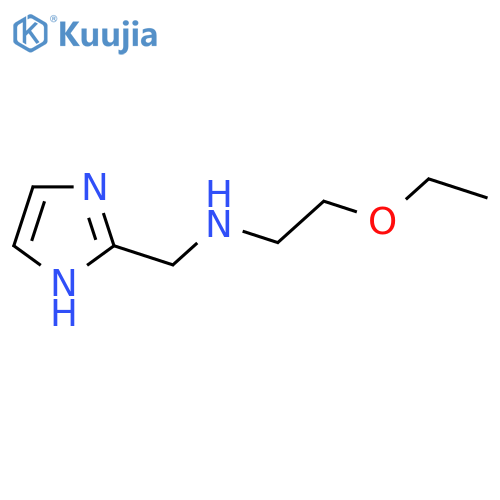 (2-ethoxyethyl)(1H-imidazol-2-yl)methylamine structure