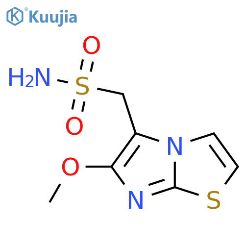 {6-Methoxyimidazo[2,1-b][1,3]thiazol-5-yl}methanesulfonamide structure