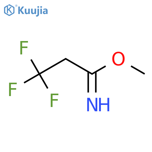 Methyl 3,3,3-trifluoropropanimidate structure