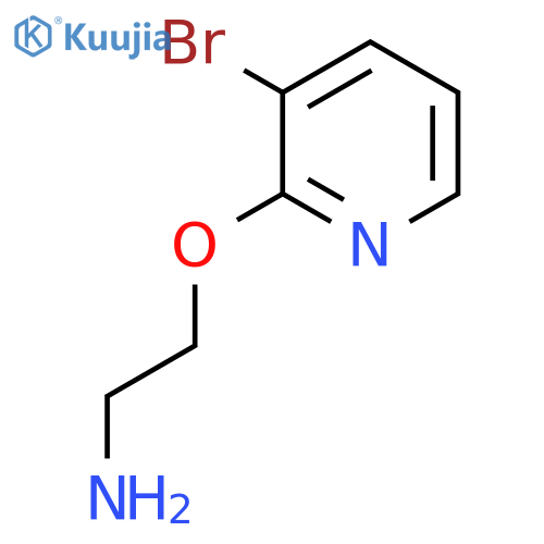 {2-[(3-Bromopyridin-2-yl)oxy]ethyl}amine structure