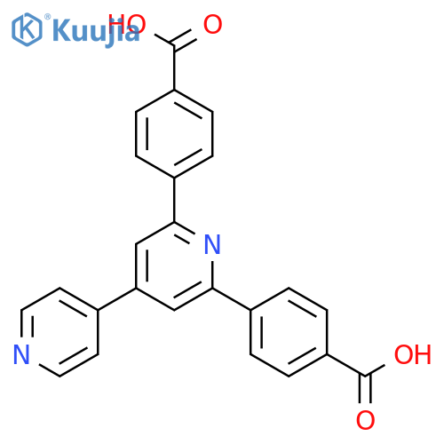 Benzoic acid, 4,4'-[4,4'-bipyridine]-2,6-diylbis- structure