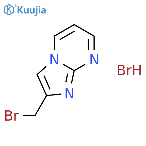2-(bromomethyl)-Imidazo[1,2-a]pyrimidine hydrobromide structure