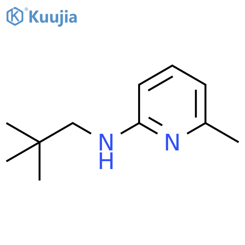 N-(2,2-dimethylpropyl)-6-methylpyridin-2-amine structure