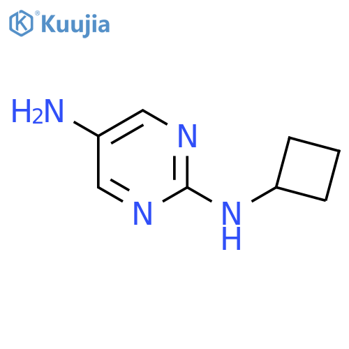 N2-Cyclobutylpyrimidine-2,5-diamine structure