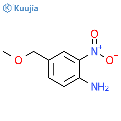 4-(Methoxymethyl)-2-nitroaniline structure