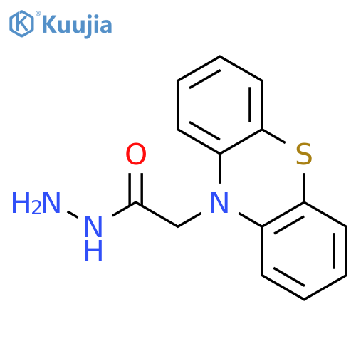 10H-Phenothiazine-10-aceticacid, hydrazide structure