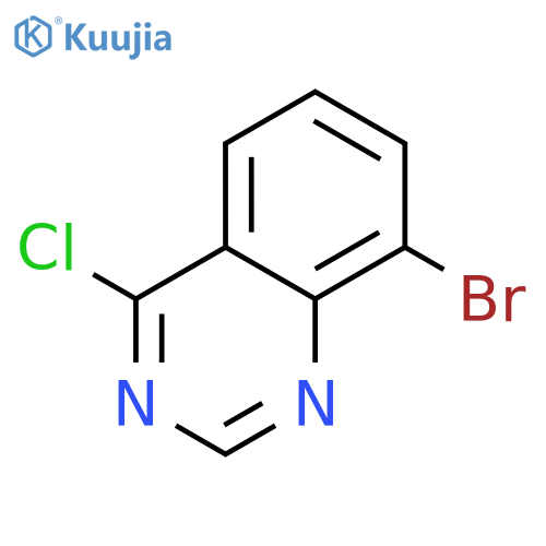 8-Bromo-4-chloroquinazoline structure