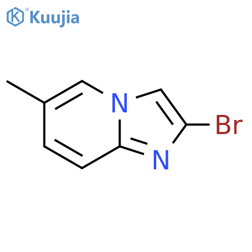 2-Bromo-6-methylimidazo[1,2-a]pyridine structure