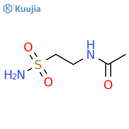 N-(2-Sulfamoylethyl)acetamide structure