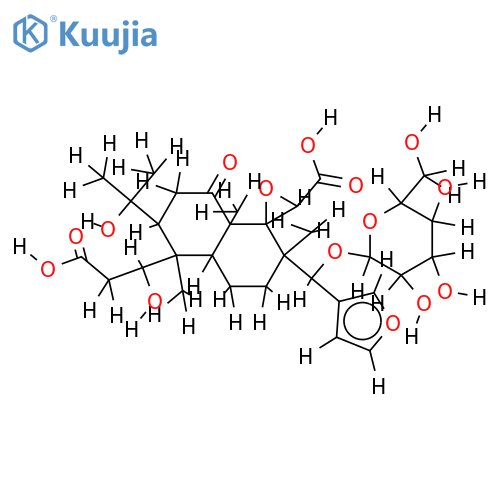 deacetylnomilinic acid 17-beta-D-glucopyranoside structure