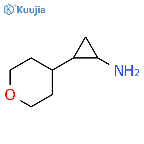 2-(Tetrahydro-pyran-4-yl)-cyclopropylamine structure