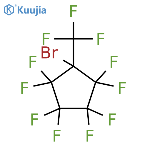 Cyclopentane,1-bromo-2,2,3,3,4,4,5,5-octafluoro-1-(trifluoromethyl)- structure