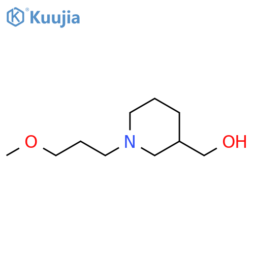 (1-(3-methoxypropyl)piperidin-3-yl)methanol structure