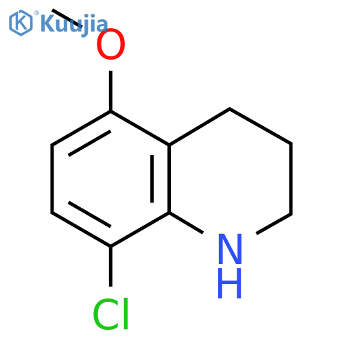 8-Chloro-5-methoxy-1,2,3,4-tetrahydroquinoline structure