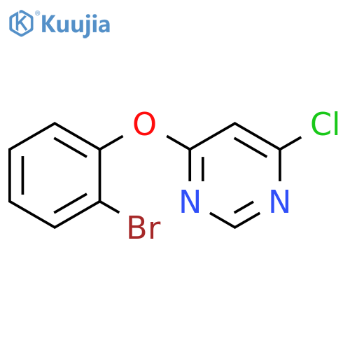 4-(2-bromophenoxy)-6-chloropyrimidine structure